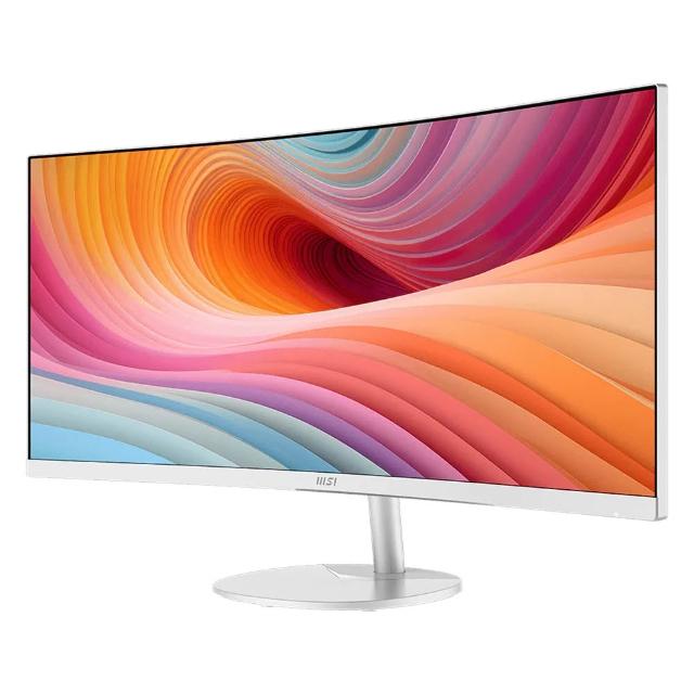 【MSI 微星】PRO MP341CQW E12 34型 VA 2K 曲面美型螢幕 (21:9/120Hz/內建雙喇叭 /1500R曲率)