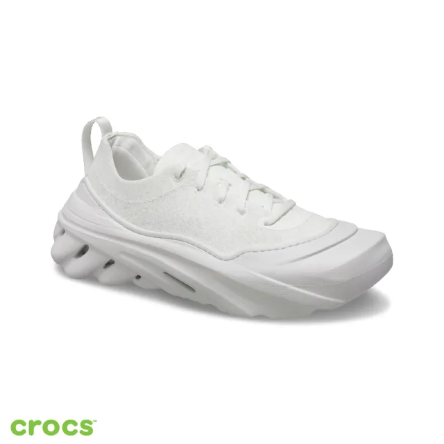 【Crocs】中性鞋 Echo Surge 波波光束運動鞋 黑色(210079-060)