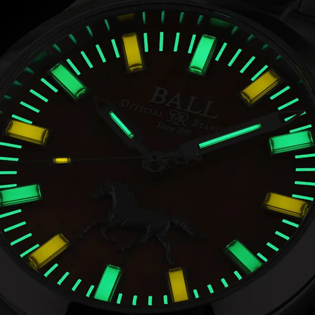 【BALL 波爾】Engineer II系列 駿馬奔騰 馬年紀念機械腕錶 手錶-NM9016C-S11-YTE/40mm