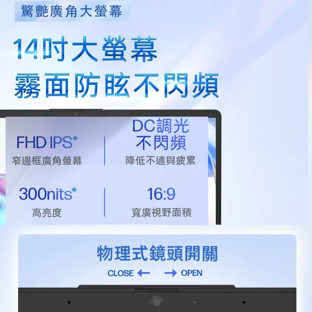 【HP 惠普】M365★14吋R7-7730U輕薄效能筆電(14-em0265AU/R7-7730U/16G/512G SSD/Win11/星河銀)