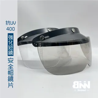 【BNN 斌瀛】三扣式 中短鏡片 強化小鏡 抗UV400 檢驗合格(強化耐磨)