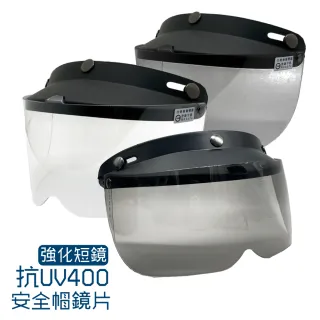 【BNN 斌瀛】三扣式 中短鏡片 強化小鏡 抗UV400 檢驗合格(強化耐磨)