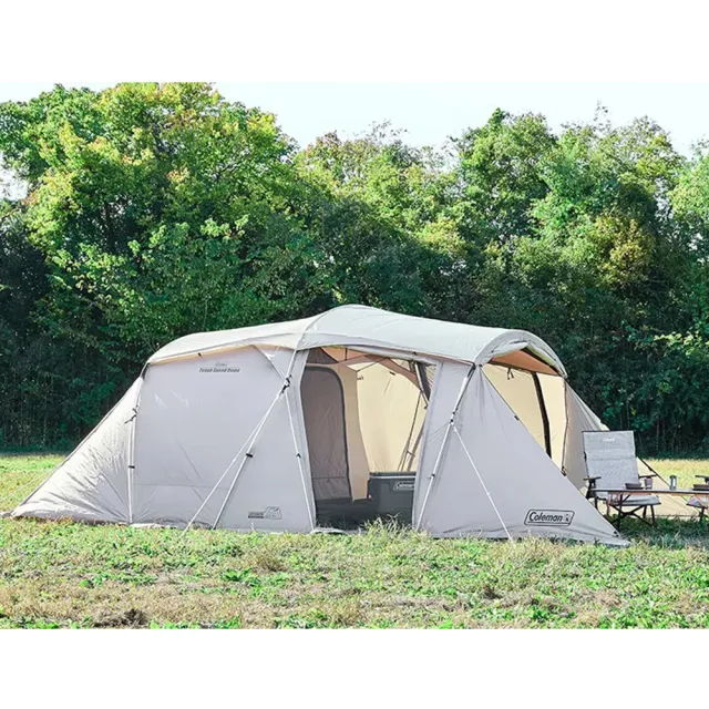【Coleman】TOUGH SPEED 2-ROOM / CM-43845(露營帳篷 客廳帳 寢室帳 家庭帳)