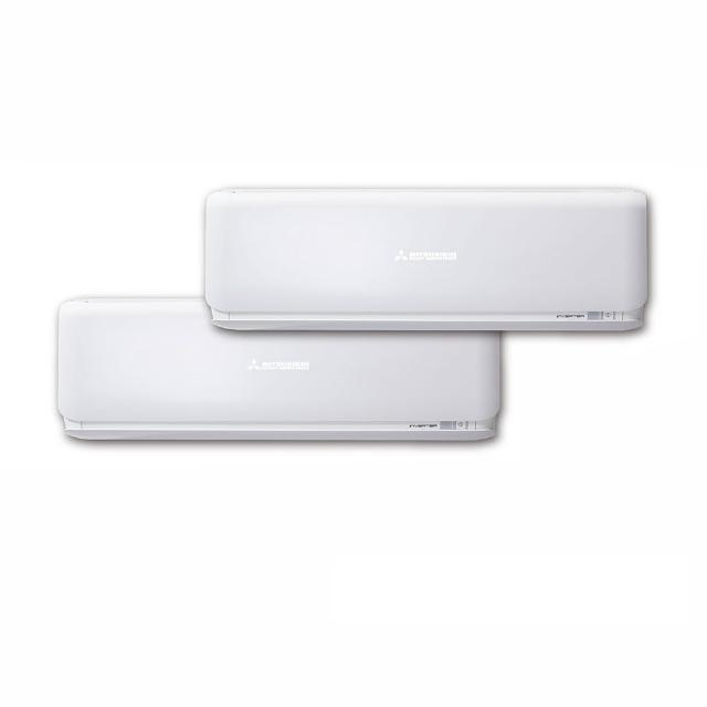 【MITSUBISHI 三菱重工】白金安裝★10坪+10坪一對二變頻冷暖分離式空調(DXM80ZST-W/DXK60ZSXT2-Wx2台)