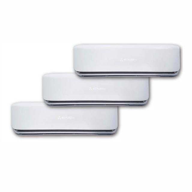 【MITSUBISHI 三菱重工】2坪+3坪+10坪一對三變頻冷暖分離式空調(DXM80ZST-W/DXK20ZST2+25ZST2+DXK60ZSXT2)