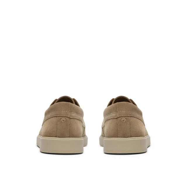【Clarks】男鞋 Lockford Boat真皮時尚舒適船型鞋 帆船鞋 休閒鞋(深沙色)(CLM86187C)