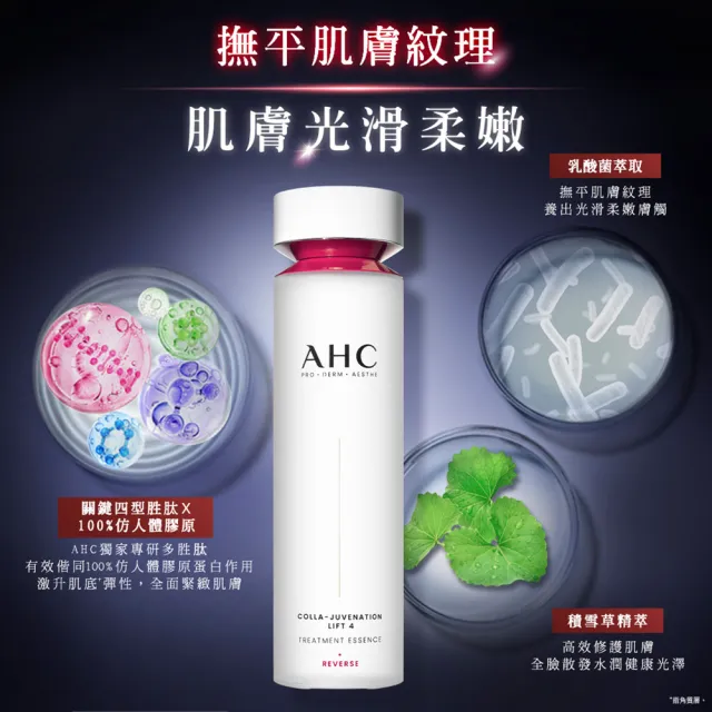 【AHC】雙波抗老多肽膠原精華水130ml醫美科研(保濕/抗老/化妝水)
