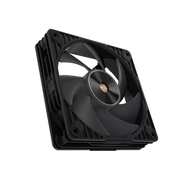 【ASUS 華碩】ProArt PF120 PWM 高效能風扇 現代黑 - 三入組 (PF120-FAN-PWM-BLACK-3IN1)