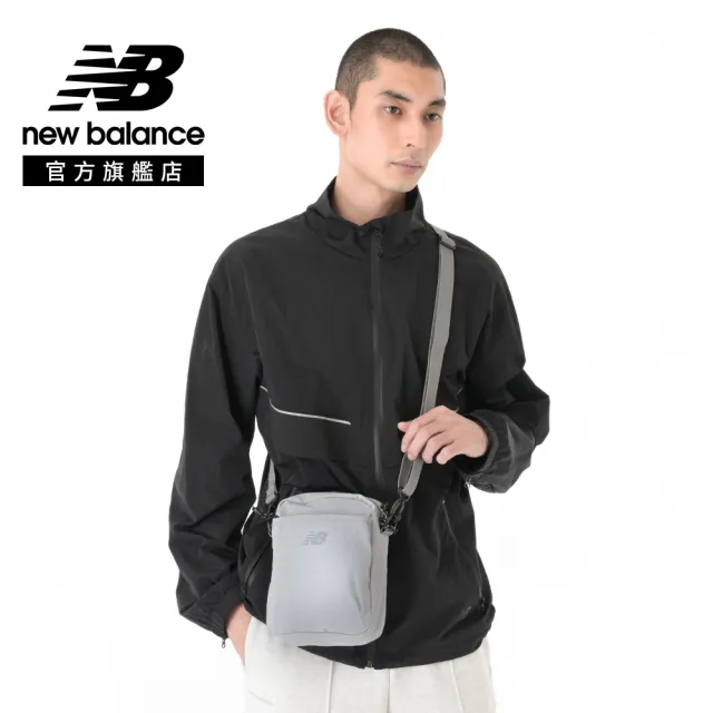 【NEW BALANCE】NB 休閒側背/斜背包_AC4562WGYM_中性_灰色
