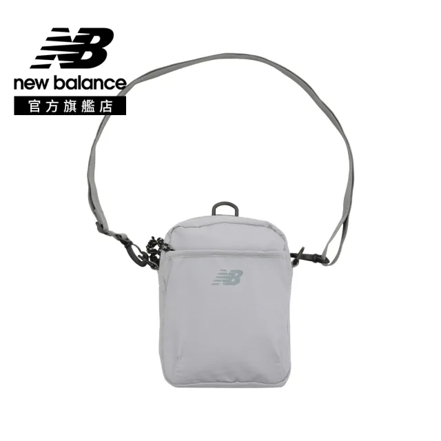 【NEW BALANCE】NB 休閒側背/斜背包_AC4562WGYM_中性_灰色