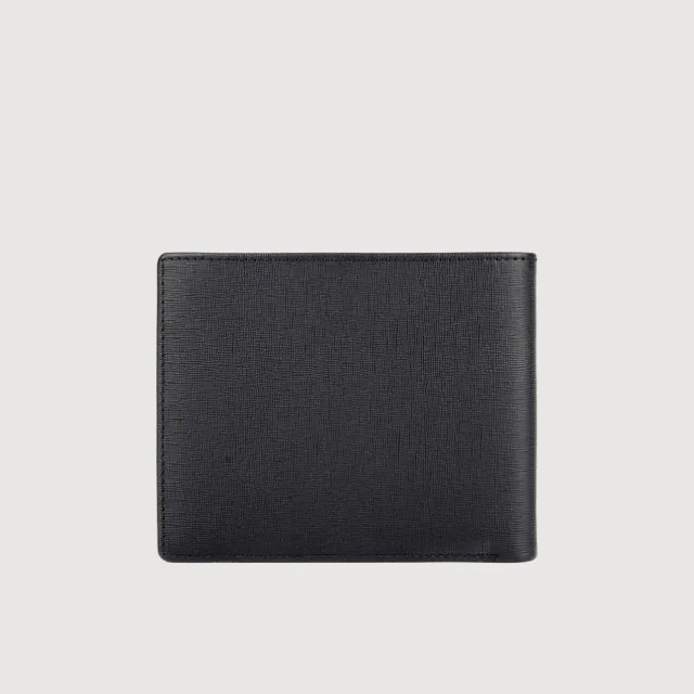 【BRAUN BUFFEL 德國小金牛】維克多-E 12卡中間翻透明窗短夾-多色任選(BF570-317-BK/CGY/DB) 錢包送禮推薦