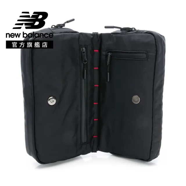 【NEW BALANCE】NB 斜背包/休閒小包_AC9339ABK_中性_黑色