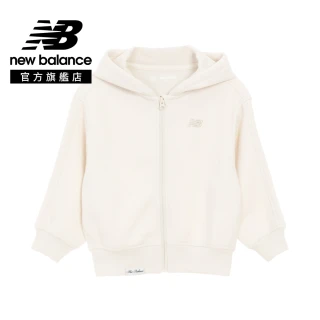 【NEW BALANCE】NB 童裝 長袖針織外套_4DG1403TLBG_男童/女童_杏色