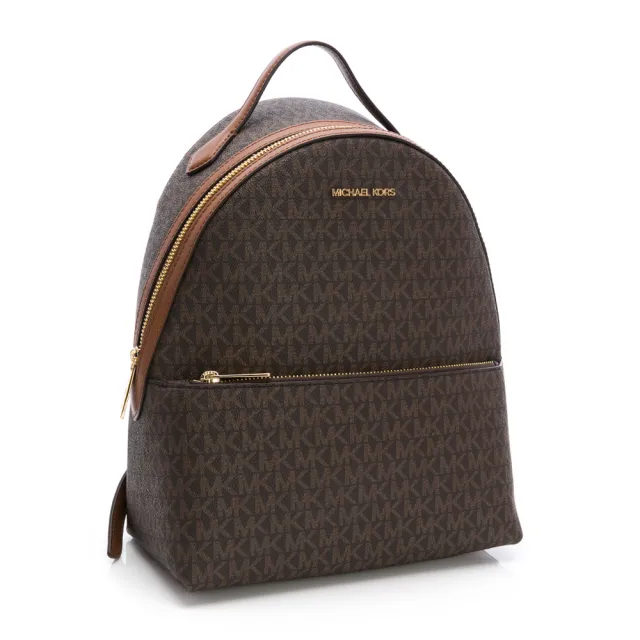 【Michael Kors】Sheila防刮紋後背包/雙肩包(中)(多色任選)