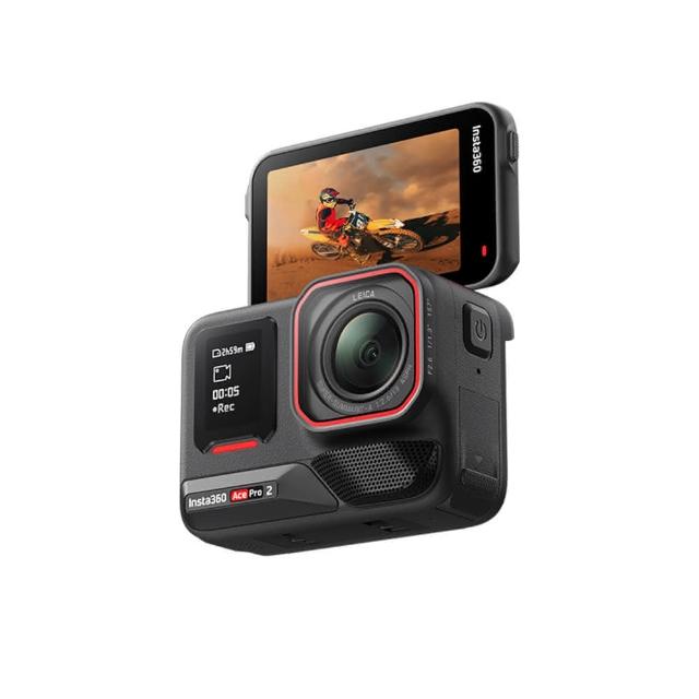【Insta360】ACE PRO 2 翻轉螢幕運動相機 雙電版(東城代理商公司貨)