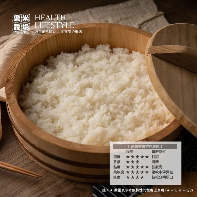 【樂米穀場】花蓮富里初雪美姬米 1.5KG