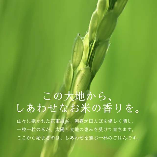 【樂米穀場】台東池上競賽履歷米2KG (2024年精饌米金質獎優質米)