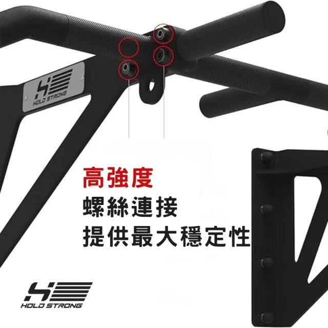 【HOLD STRONG】多握把式單槓訓練架(室內單槓)
