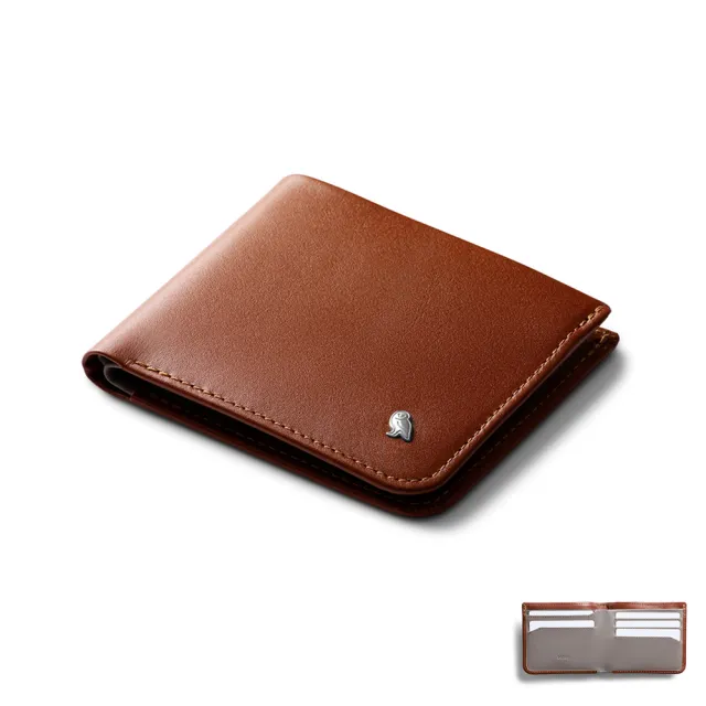 【Bellroy】Hide & Seek HI RFID防盜 植鞣皮短夾 皮夾