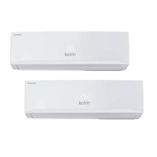 【Kolin 歌林】5-6坪+6-7坪變頻冷暖一對二分離式空調(KDV-P722M201/KSA-PK362DV03A+KSA-PK412DV03A)