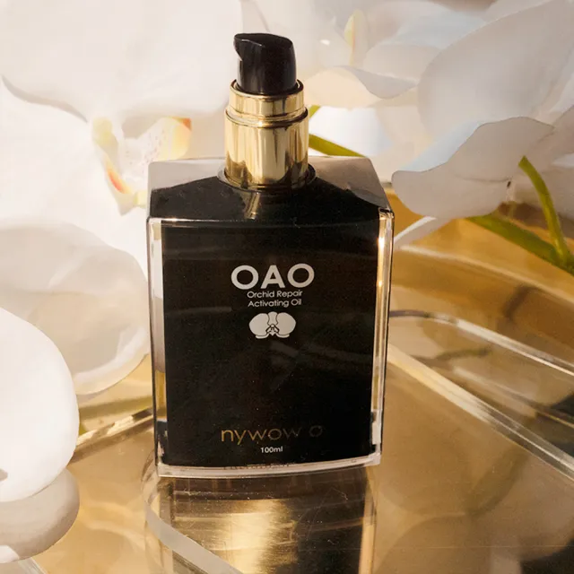 【nywow o 添美盛德】蘭花精萃晶潤蘭花油100ml-黑瓶特別版(精華油/美容油/保濕修復/緊緻淡紋)