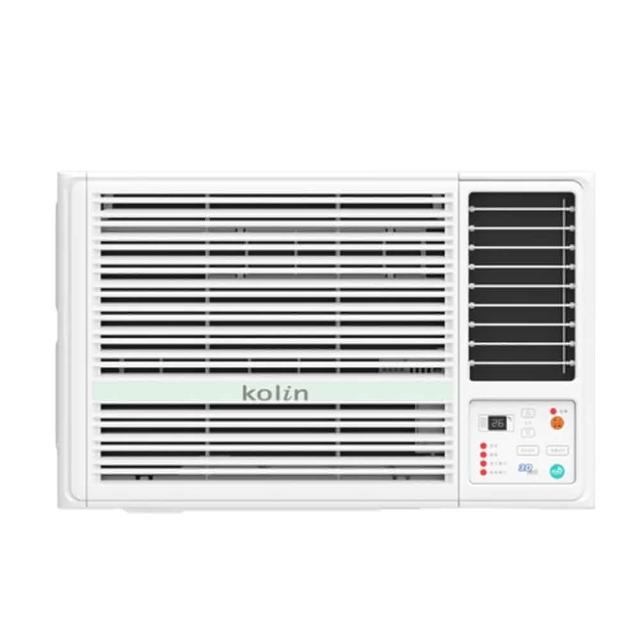 【Kolin 歌林】4-5坪R32一級變頻冷暖右吹旗艦窗型冷氣KD-PK302DV03(含基本安裝+舊機回收)