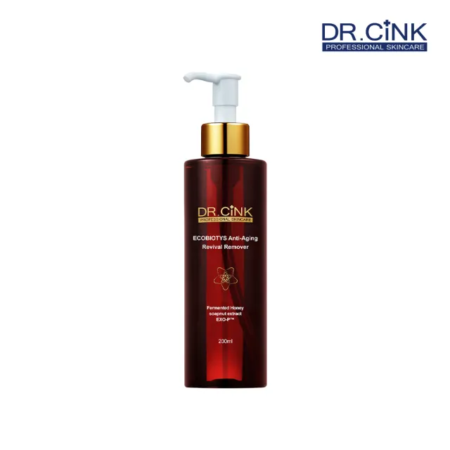 【DR.CINK 達特聖克】濃度升級 花蜜酵母賦活緊緻卸妝精萃 200ml (卸妝 清潔 保養 保濕)