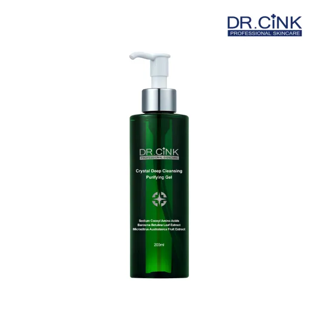 【DR.CINK 達特聖克】微晶深層煥膚潔面露 200ml(清潔 潔顏 保濕)