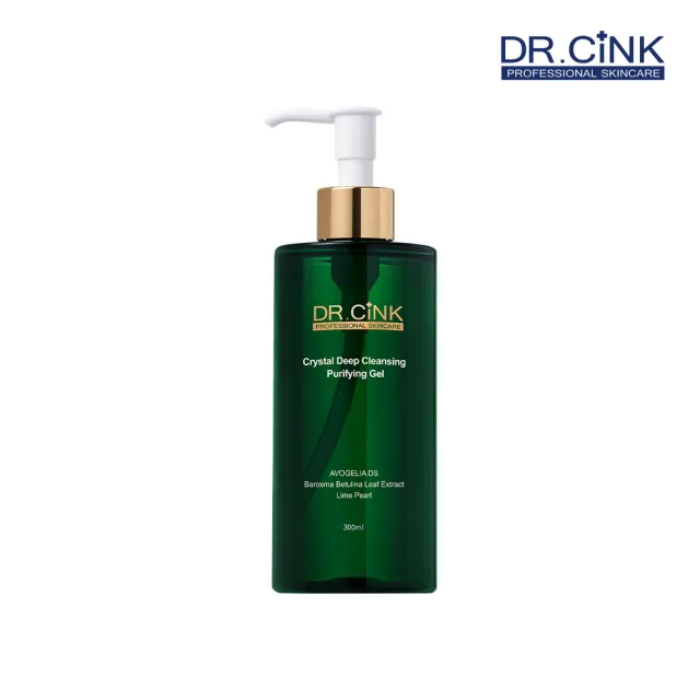 【DR.CINK 達特聖克】微晶深層煥膚潔面露 300ml(清潔 潔顏 保濕)