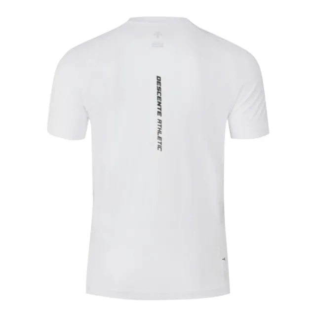 【DESCENTE】短袖上衣 男 快排 UNI (TOUGH LIGHT) STANDARD SHORT SLEEVE TS 白 SR123TTS23-WHT0