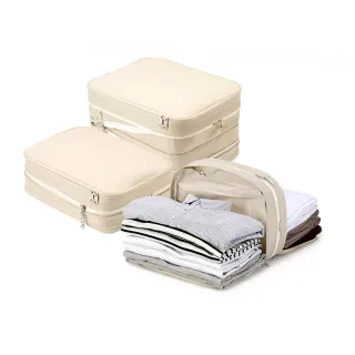【Branden】品牌旗艦店｜壓縮收納袋M三入組（收納用品・旅行壓縮袋・旅行收納袋・壓縮收納袋）