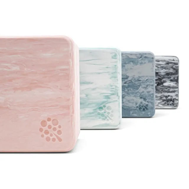 【QMAT】50D瑜珈磚 - 雲彩/木紋 台灣製(瑜珈輔具 Yoga Block)