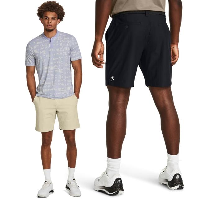 【UNDER ARMOUR】UA 618限時特惠 男 Curry Splash 高爾夫短褲_1385956(2色任選)