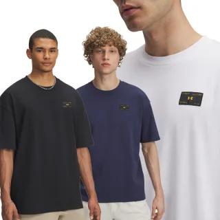 【UNDER ARMOUR】UA 男 HWT WOVEN LABEL 重磅 短T 短袖T-Shirt(多款任選)
