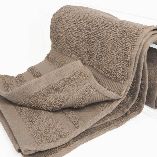 【棉花共和國】5件組 LIFE 羽織蓬韌純棉毛巾40*76CM(高品質印度純棉、高密不掉毛、柔軟吸水)