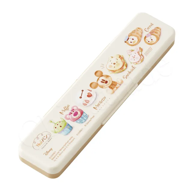 【百科良品】日本製 迪士尼 烘焙大集合 環保筷子+湯匙組 18CM(日本境內版)