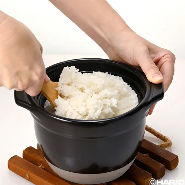 【HARIO】官方直營 萬古燒蛋形飯釜2合用(日本製造)