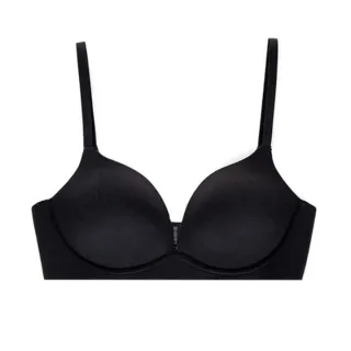 【sloggi】ZERO系列 下厚上薄無鋼圈內衣 純粹黑