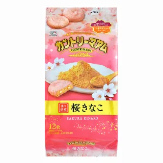 【不二家】鄉村風烘焙餅乾-櫻花風味 120g