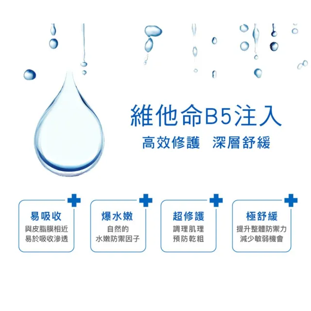 【Bio-essence 碧歐斯】BIO水感舒緩B5無油卸妝水400ml(4入組)