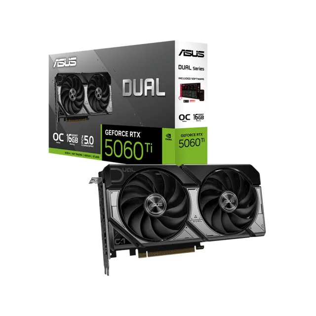 【華碩】顯卡+水冷組★Dual RTX 5060 Ti 16GB GDDR7 OC 顯示卡ProArt LC 360 一體式水冷散熱器