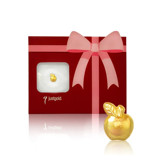 【Just Gold 鎮金店】9999黃金小金豆 1g 二入組(網路限定)