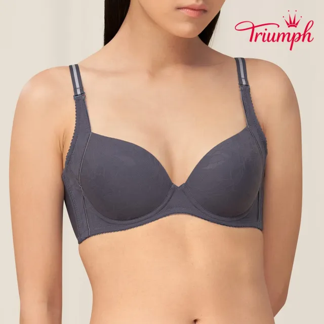 【Triumph 黛安芬】風格自在系列 涼感無痕透氣軟鋼圈內衣(深灰色)