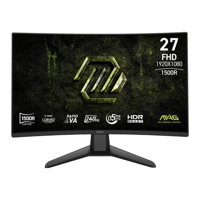 【MSI 微星】MAG 274CF X24 27型 VA 240Hz 曲面電競螢幕0.5ms/HDR)