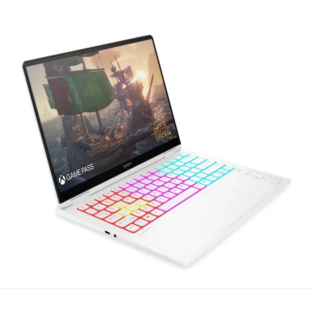 【HP 惠普】14吋Ultra 9 285H RTX5070 8G電競筆電(OMEN Transcend 14-fb1026TX/64G/1TB SSD/Win11/幻影白)