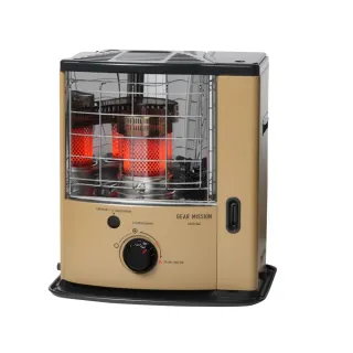 【TOYOTOMI】傳統多廣角反射式煤油暖爐 RS-GE23(軍綠色/沙色/黑色)