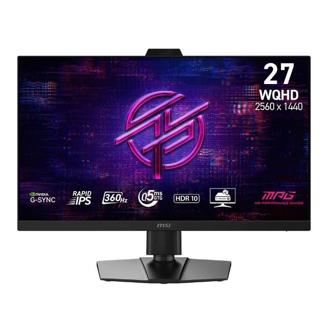 【MSI 微星】MPG 272QRF X36 27型 WQHD 360Hz 2K電競顯示器(0.5ms/HDMI/DP)