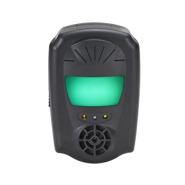 【Digimax】鼠來跑 雙效型超音波驅鼠器 UP-1B1(80坪 高頻超音波、強力磁震波、驅鼠綠光)