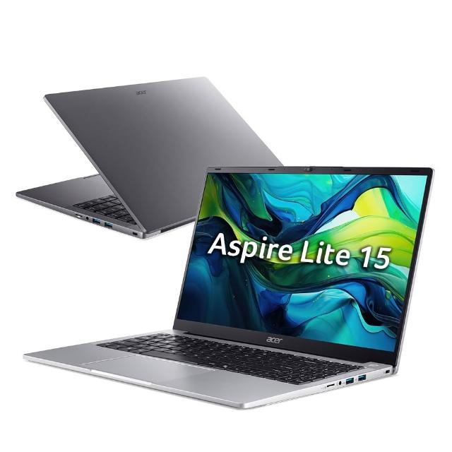 【Acer 宏碁】15.6吋N4500輕薄文書筆電(Aspire Lite/AL15-32P-C73T/N4500/8G/128G/W11)