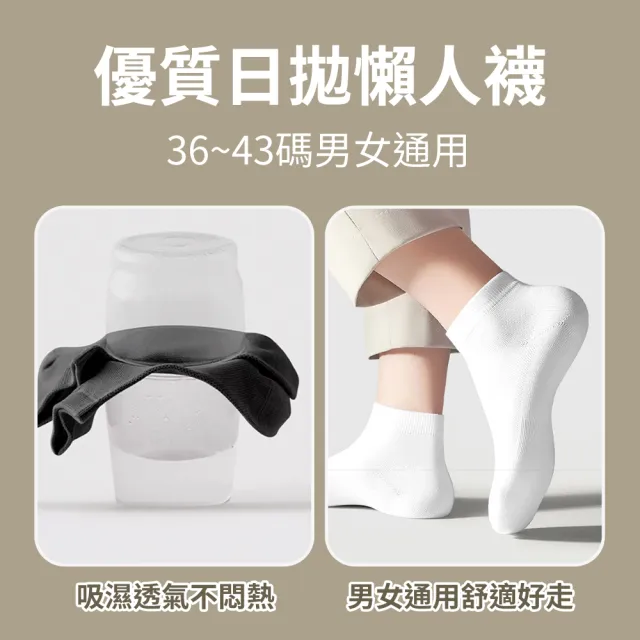 【JHS】彈力舒適 懶人日拋免洗襪 5雙裝 36-43碼適用 拋棄式襪子 出差旅行